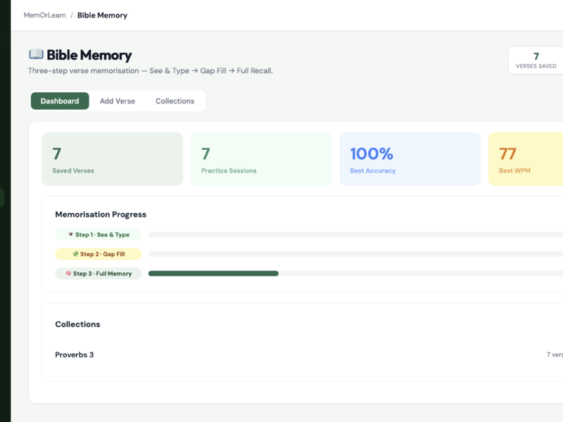 MemOrLearn